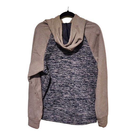 Marvel Mad Engine Captain‎ America 3-D Print Logo Gray Blue Hoodie Mens Size M - Picture 2 of 12